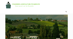 Desktop Screenshot of chambres-agriculture-picardie.fr